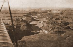 Wadi Abd el Malik from air, 1932